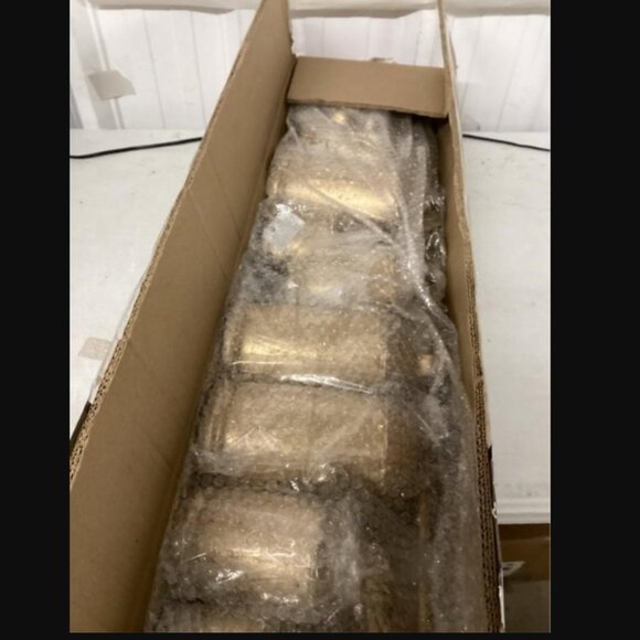 NIB Set of 12 Tibetan Inspired Cow Bells w Rope & Rod - Picture 7 of 7